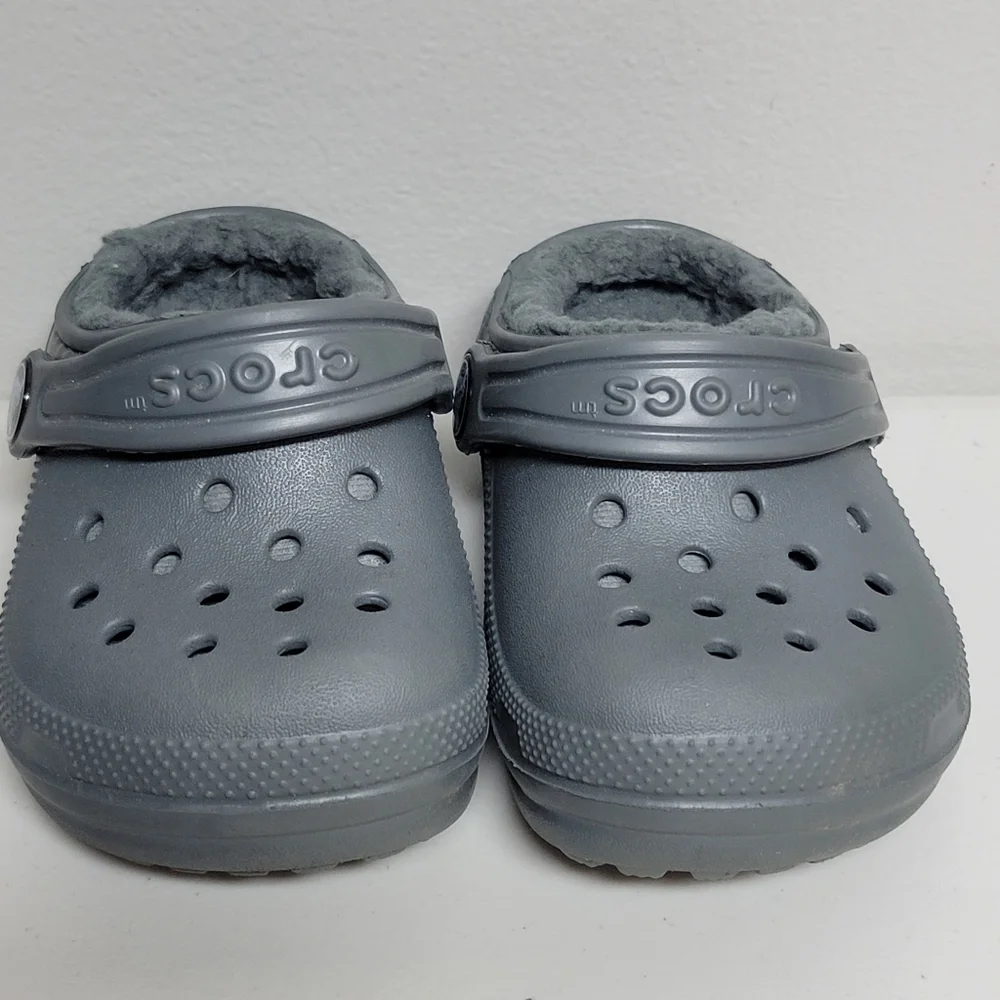 Crocs For Toddler  Classic Lined Size C5.